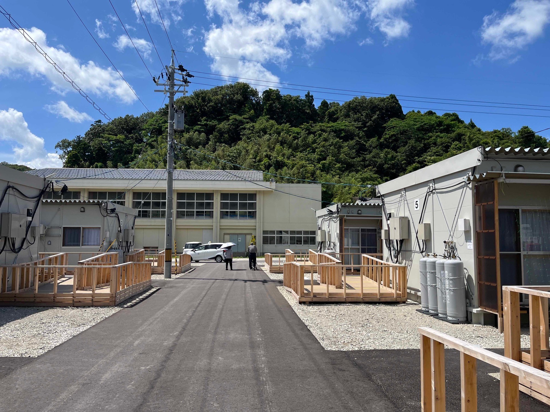 仮設住宅に集会所がない