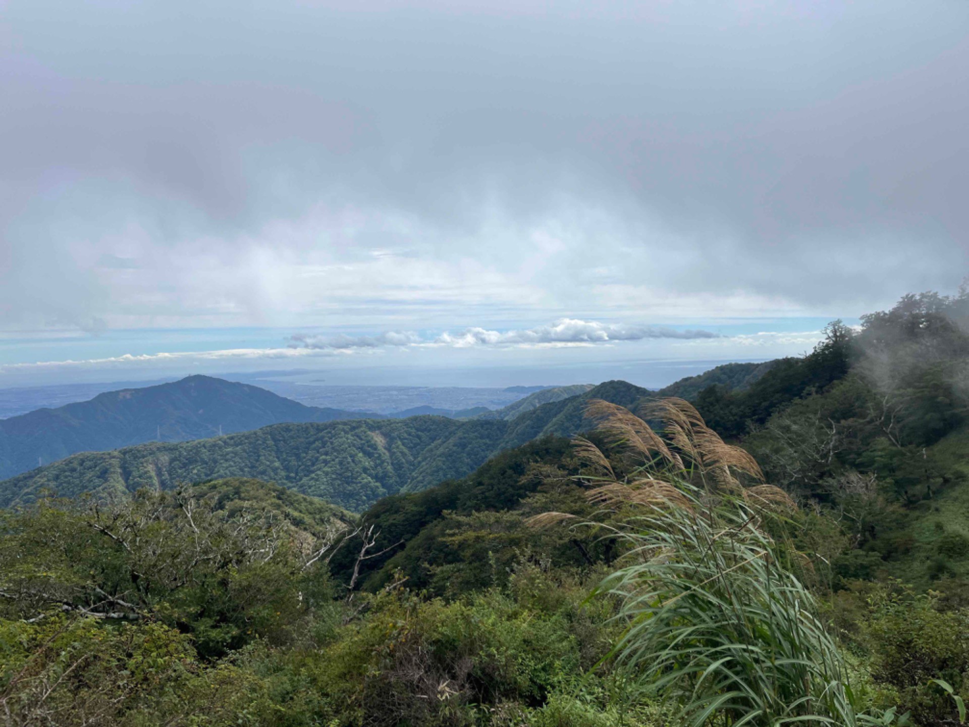 NHKクルーと一緒に山登り